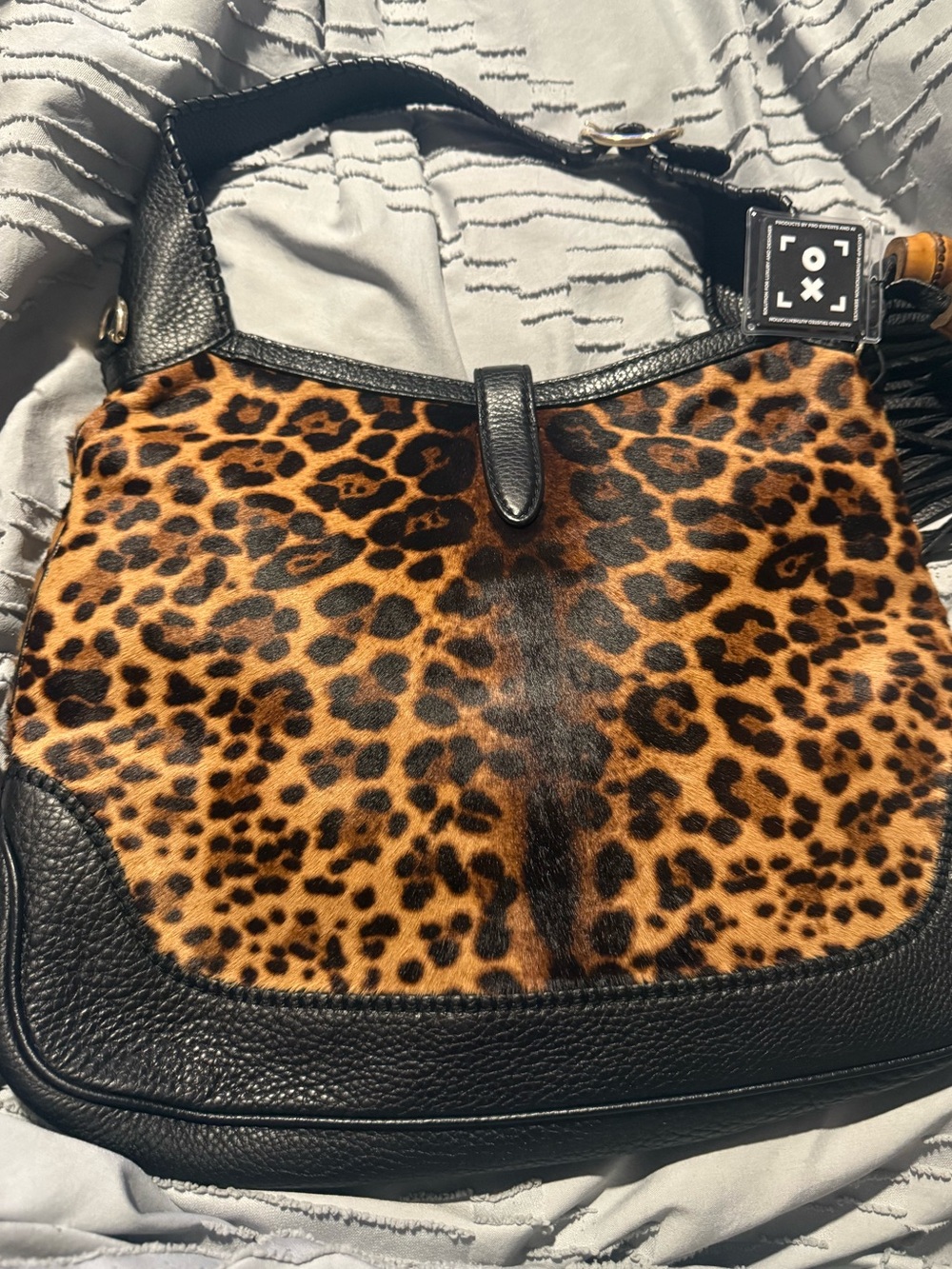 Gucci Jackie Leopard Bag - Picture 3 of 16